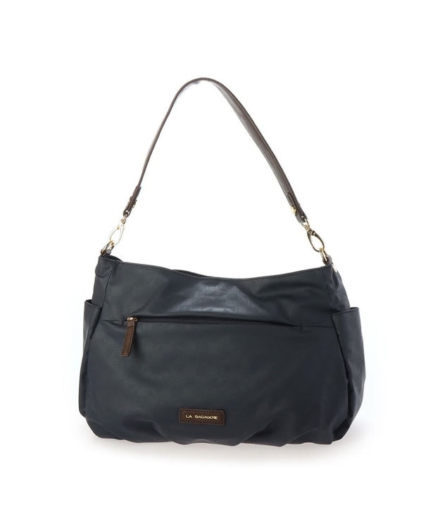 LA BAGAGERIE MONOGRAMME 2wayショルダーバッグ ネイビー