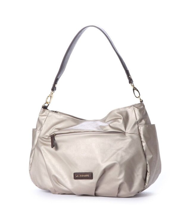 LA BAGAGERIE MONOGRAMME 2wayショルダーバッグ ゴールド