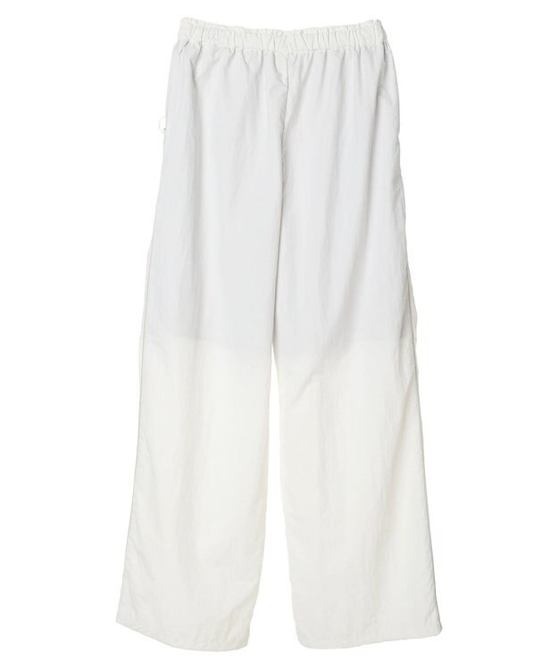 earth music&ecology サイドリボンラインパンツ（Ｏｆｆ　Ｗｈｉｔｅ） Off White