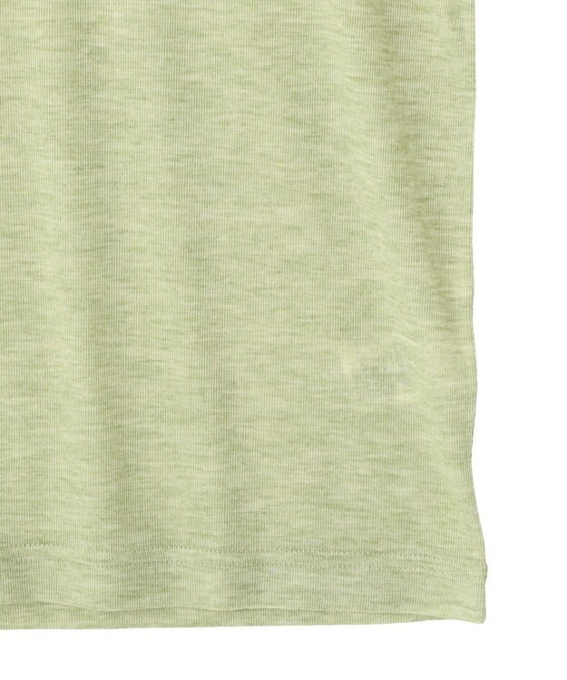 earth music&ecology ハイショクメロートップス Light Green