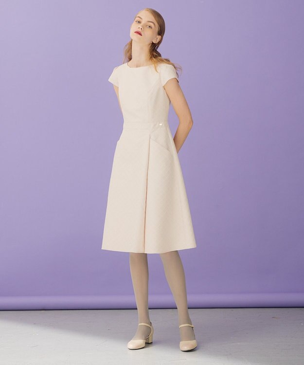 TOCCA 【洗える！】ICE BOX ドレス ベージュ系7