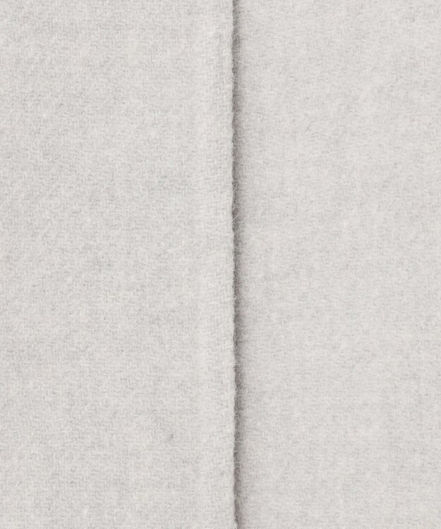 BEIGE， 【Oggi 2月号掲載】GRASSE / ストール付きリバーロングコート L Gray