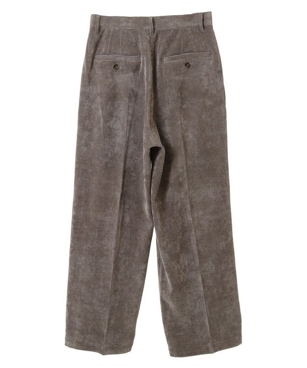 AMERICAN HOLIC コーデュロイタックワイドパンツ Mocha