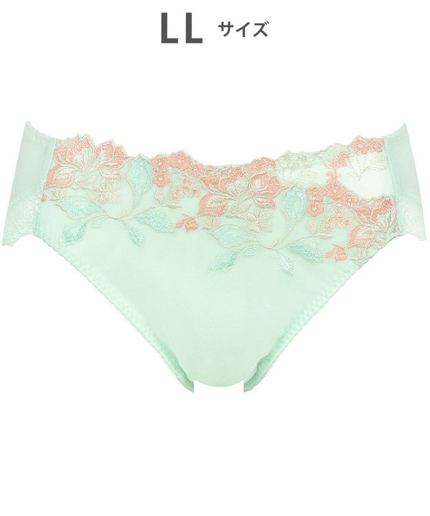 Wing Wing Lesiage 【5000シリーズ】 ペアショーツ はきこみ丈ふつう PF5000 ウイング／ワコール ターコイズ