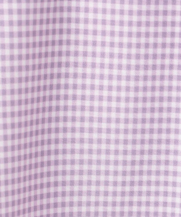 ANY KIDS ギンガムチェック×花柄セパレート水着 ラベンダーギンガム×花柄