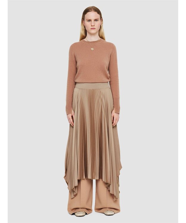 JOSEPH ニットウィーブプリッセ　プリーツスカート Blusher