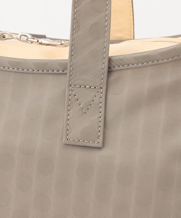 Y'SACCS 小西真奈美×Y'SACCS　Polka Dots ハンドル付きアクティブショルダーバッグ グレージュ