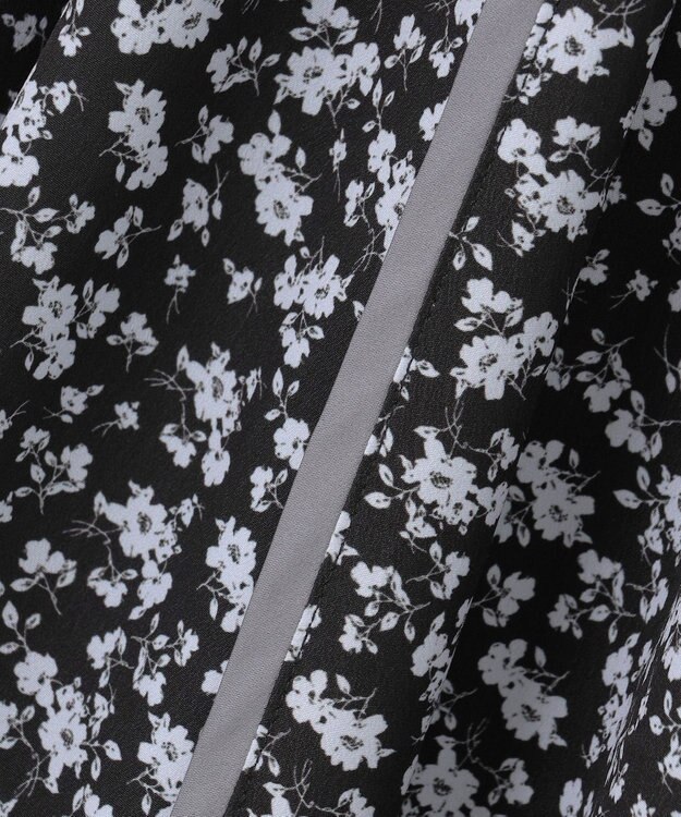 ANY SIS L 【全方位 好印象】ラメフェザーニット×フラワースカート セット ブルー