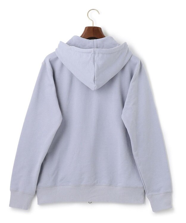 J.PRESS MEN 【WEB・一部店舗限定】バックブル裏毛フルジップパーカー ふじ色系