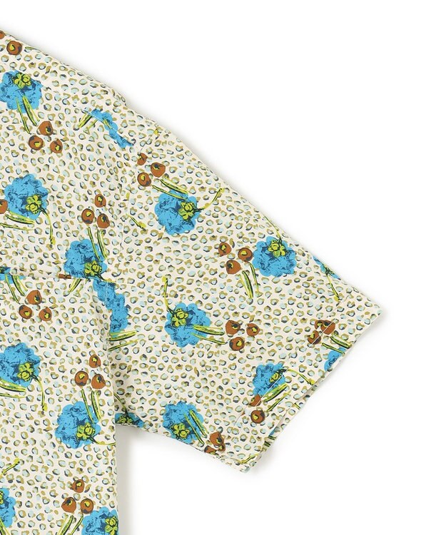 JOSEPH HOMME 【LIBERTY】リバティプリント 半袖シャツ ホワイト系5