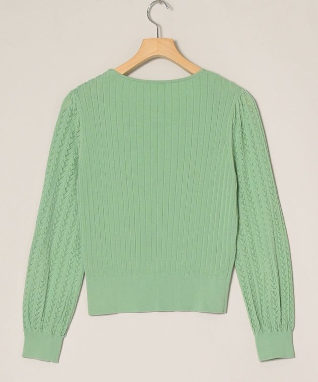 ONWARD Reuse Park 【組曲】ニット春夏 グリーン