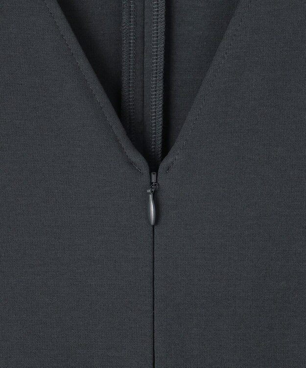 uncrave ダブルフェイスジャージー オールインワン スレート