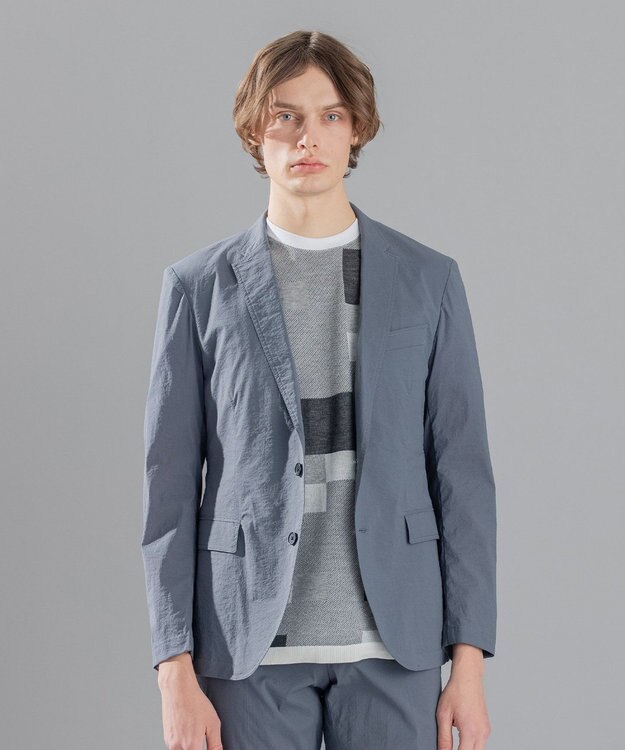 JOSEPH HOMME スーパーストレッチウェザー　ジャケット ライトグレー系