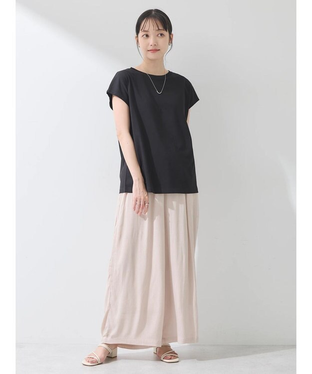 earth music&ecology フレンチＴ Black