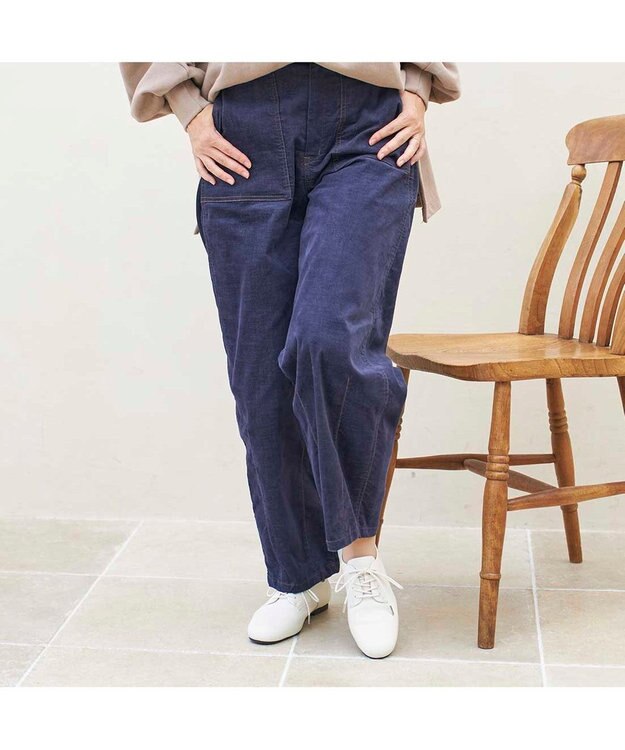 ing <ing>ソフトレースアップシューズ ホワイト