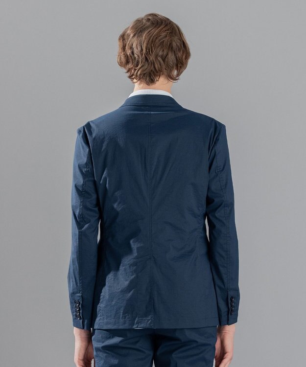 JOSEPH HOMME スーパーストレッチウェザー　ジャケット ネイビー系