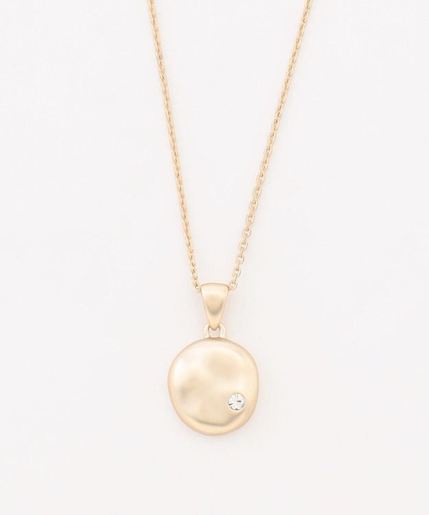 J.PRESS LADIES 【リバーシブル】ワントップ ネックレス ケシウスゴールド×シルバー系