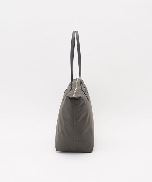 russet ＜390g/撥水性あり＞天ファスナー付きコーデュラナイロントートバッグ(CE-1560) Gray