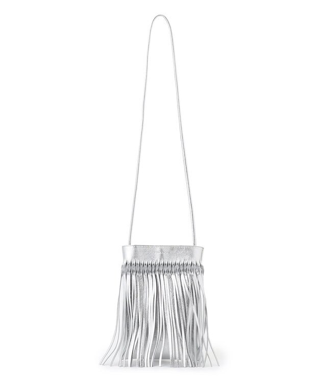 23区 NOMADIS DANCE フリンジ ポシェット (シルバー) シルバー系