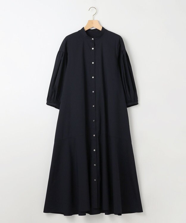 組曲 L コンパクトシャーティング ワンピース ネイビー系
