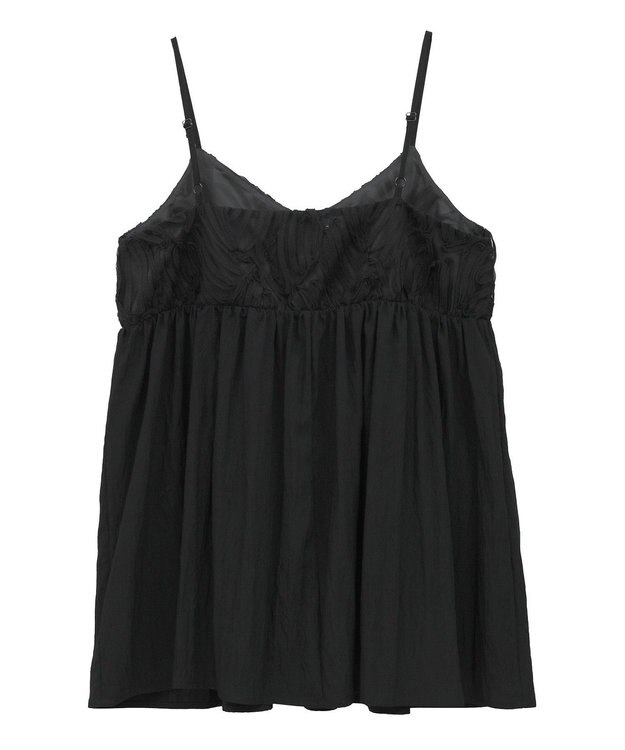 Green Parks テープ刺繍ビスチェ Ivory