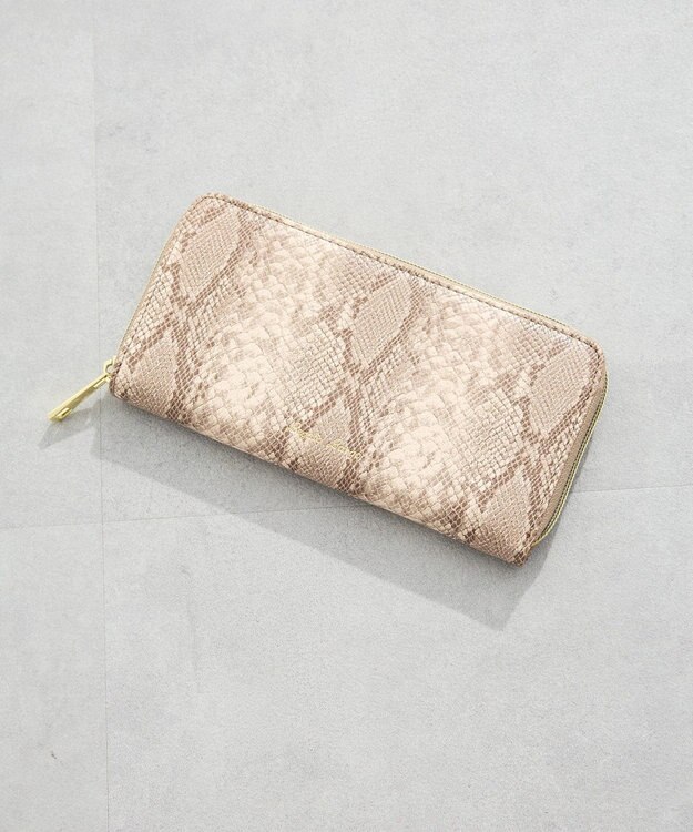 Green Parks ・Ｌｅｇａｔｏ　Ｌａｒｇｏ　ツートンウォレット長財布 Beige