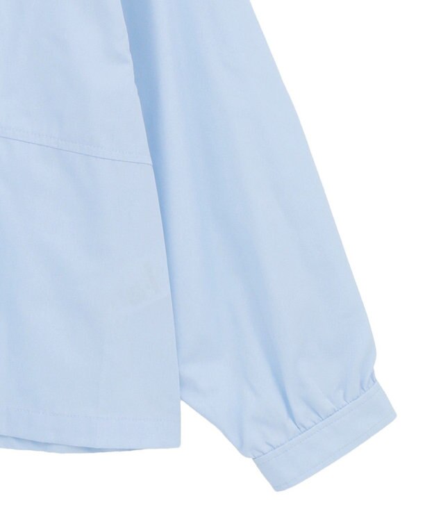 CRAFT STANDARD BOUTIQUE パネルデザインワイドシャツ Sax