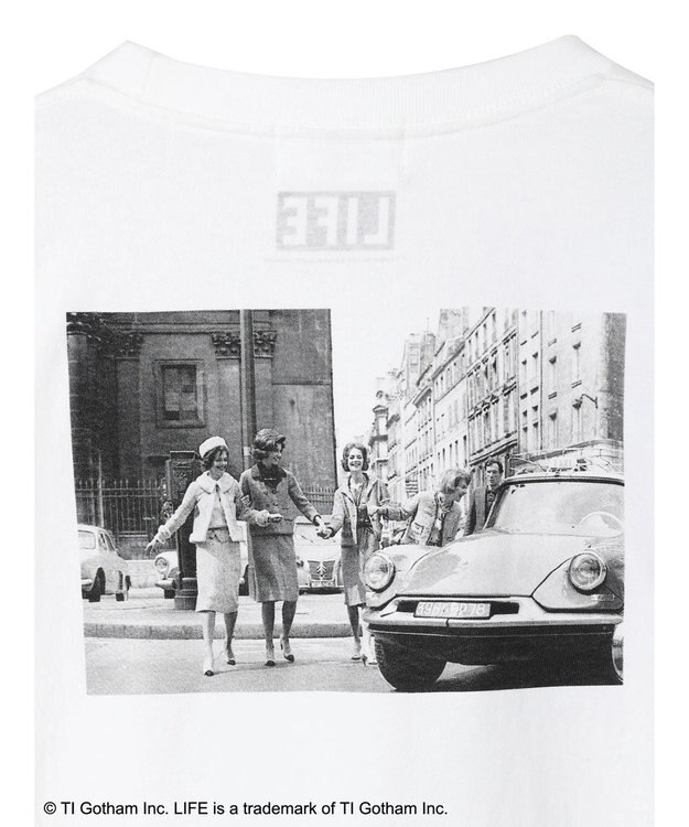 Green Parks ＬＩＦＥ　フォトプリントロングＴシャツ Black