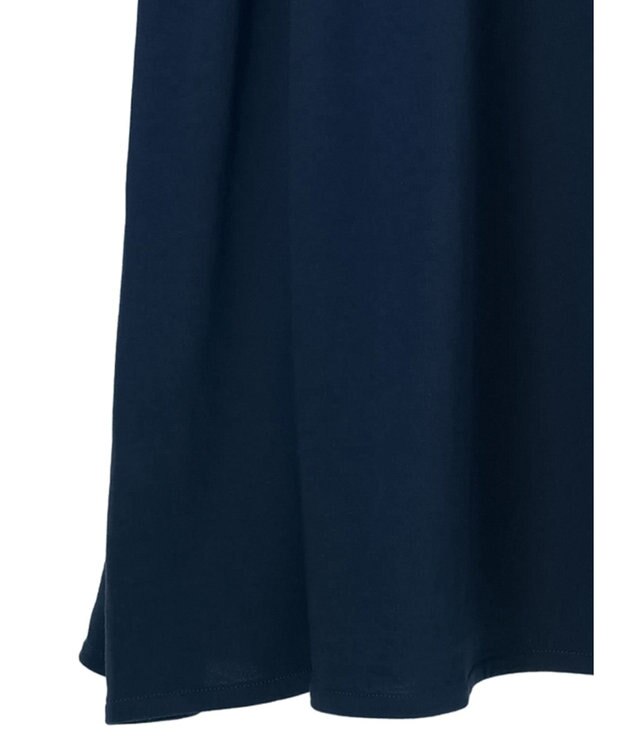 earth music&ecology ギャザーポケットノースリーブワンピース Dark Blue