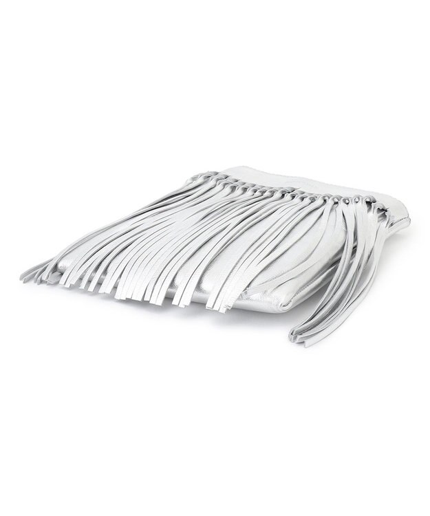 23区 NOMADIS DANCE フリンジ ポシェット (シルバー) シルバー系