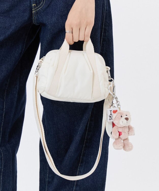 SHEEN MINI DUFFEL/ホワイトマシュマロ / LeSportsac | ファッション