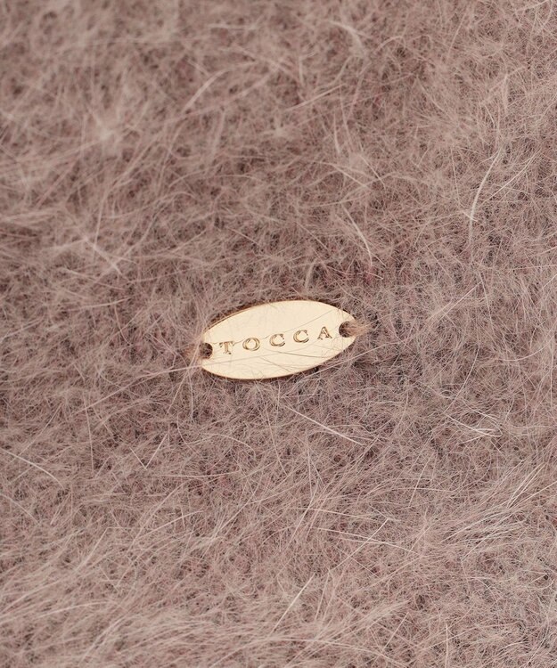 TOCCA ANGORA MIX BUCKET HAT アンゴラ混 バケットハット グレージュ系