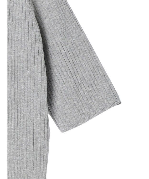 earth music&ecology ダブルジップカーディガン Gray