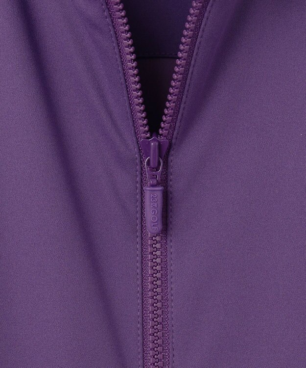 23区GOLF 【WOMEN】【ストレッチ/防風/撥水】防風ライトブルゾン パープル系
