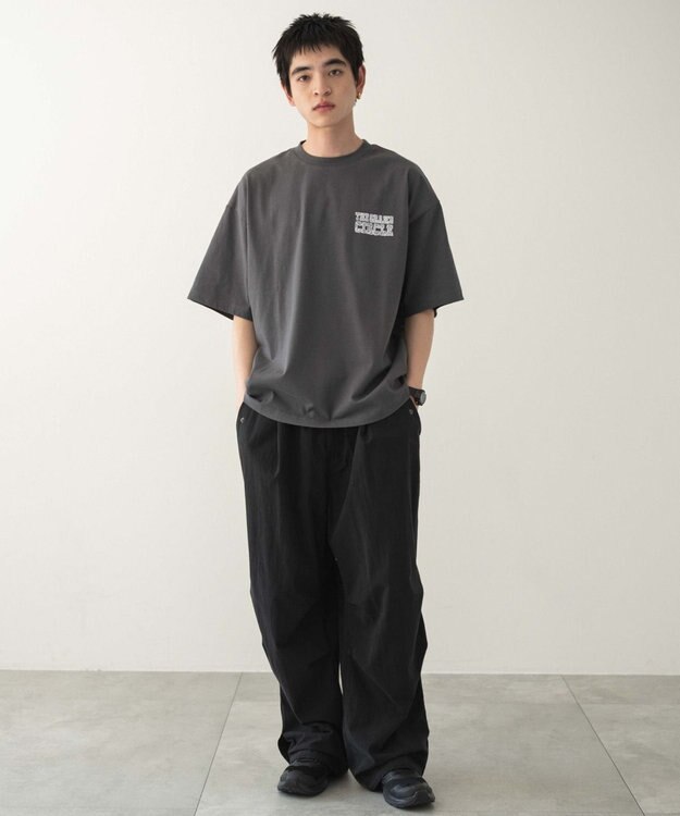 WEGO 【ユニセックス着用ITEM/MLサイズ展開】別注NEWJACKグラフィックT（SS） スミクロ