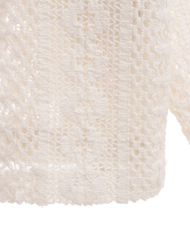 Green Parks Ｉ　レースシャツブルゾン Ivory