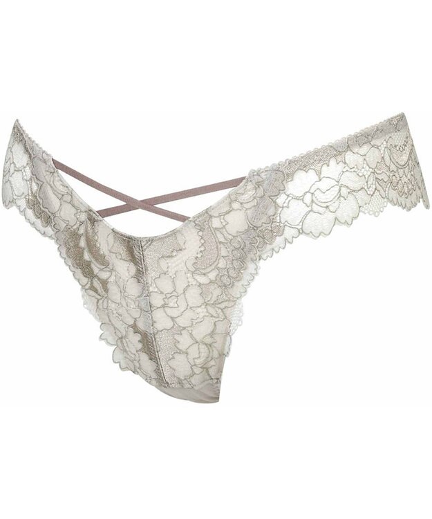 WACOAL Ｔバック ショーツ 【重力ケアブラ】 BXB194とペア はきこみ丈あさめ バックのかぶりが広め ソング レディース PXB494 /ワコール ブラウン