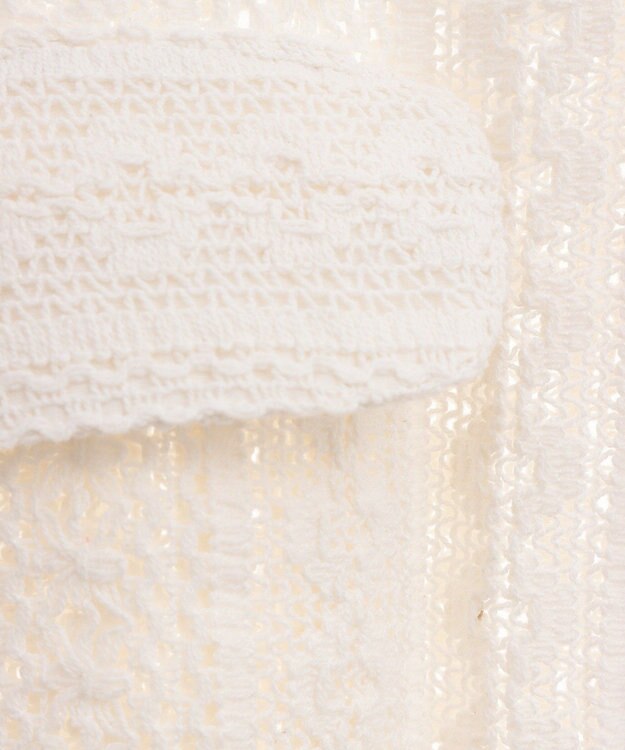 Green Parks Ｉ　レースシャツブルゾン Ivory