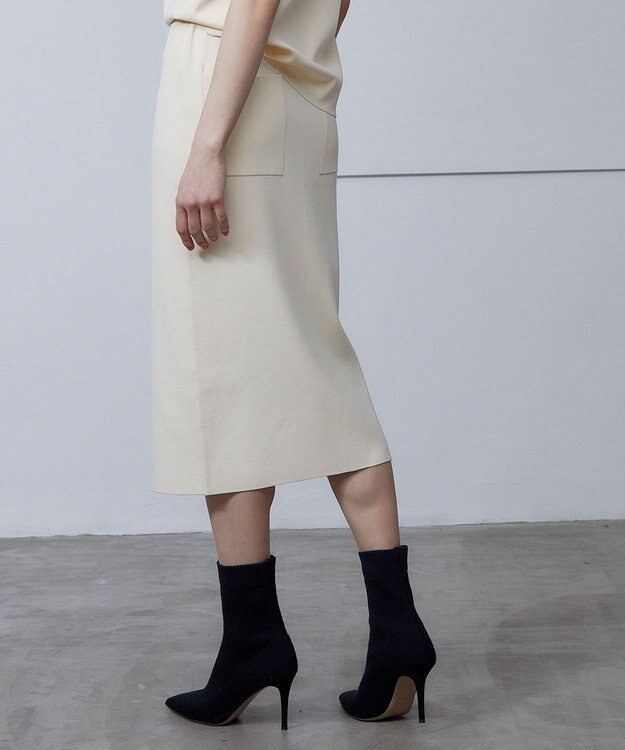 BEIGE， JOSSEY / ニットスカート Vanilla