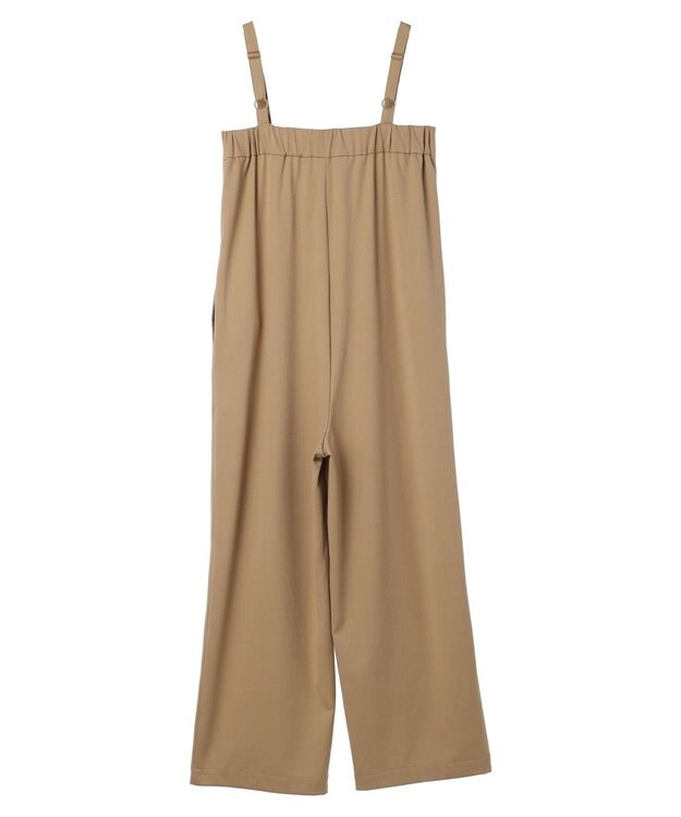 Green Parks armonia. ハイライズドサロペットパンツ Beige