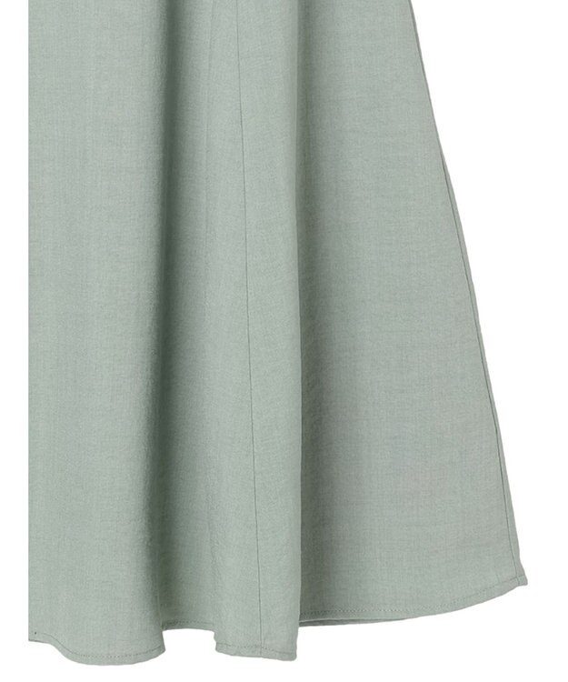 earth music&ecology バックレースアップスカート Mint Green