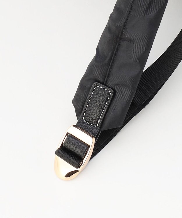 LA BAGAGERIE ジャカードスマートリュックサック ブラック