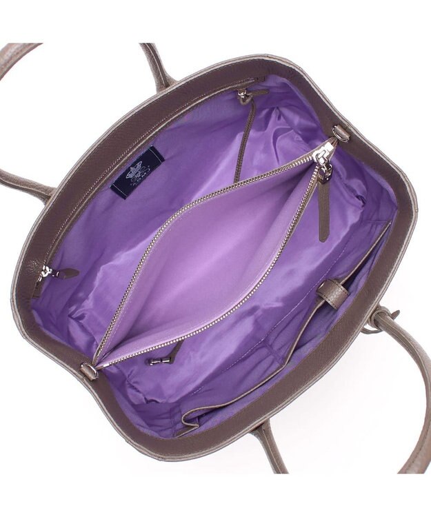 A.D.M.J. 【A4収納可】牛革 トートバッグ 32cm※SILVER金具 AKASUMI