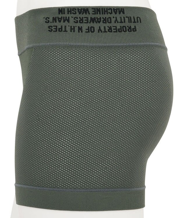 WACOAL MEN WACOAL MEN <N.HOOLYWOOD TPES>コラボ 【PANTS HOLIC】 ボクサーパンツ ワンサイズ(S-LL) 適度なフィット感 立体成型 前閉じ 下着 メンズ WT3624 /ワコールメン オリーブ