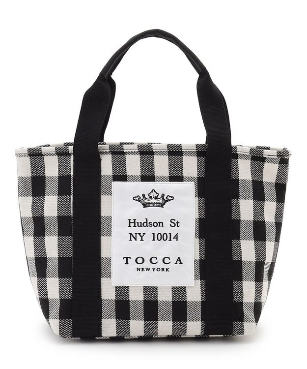 TOCCA 【WEB＆一部店舗限定】TOCCA AVENUE CANVASTOTE キャンバス トートバッグ ブラック系5
