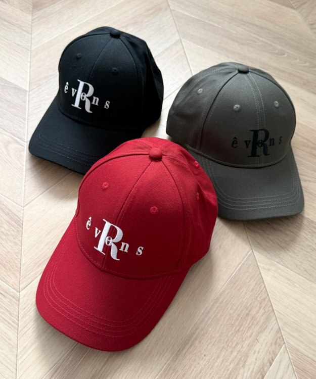 WEGO ツイルロゴキャップ レッド