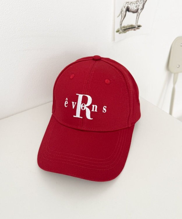 WEGO ツイルロゴキャップ レッド