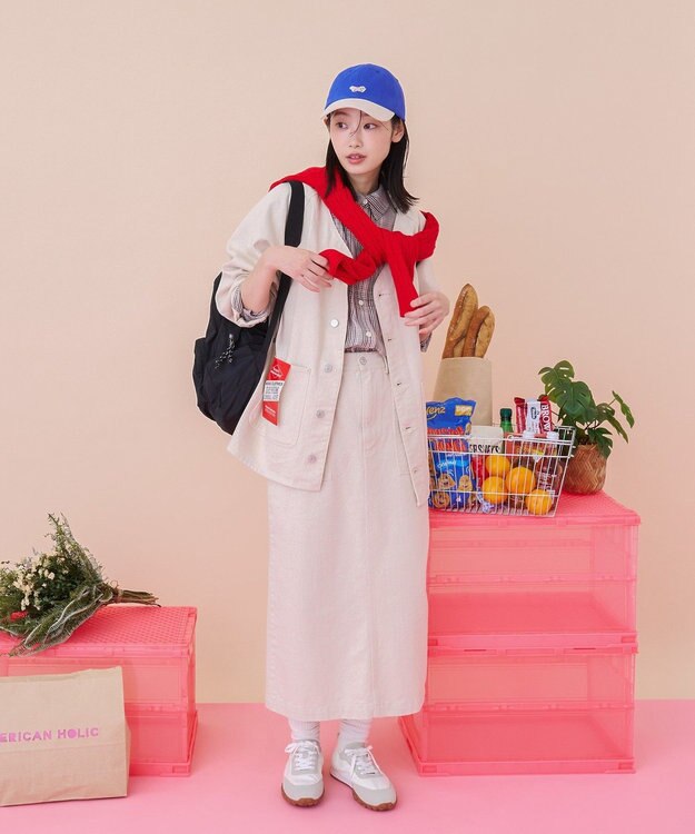 AMERICAN HOLIC 【PENNEY'S】パッカブルリュックサック Blue