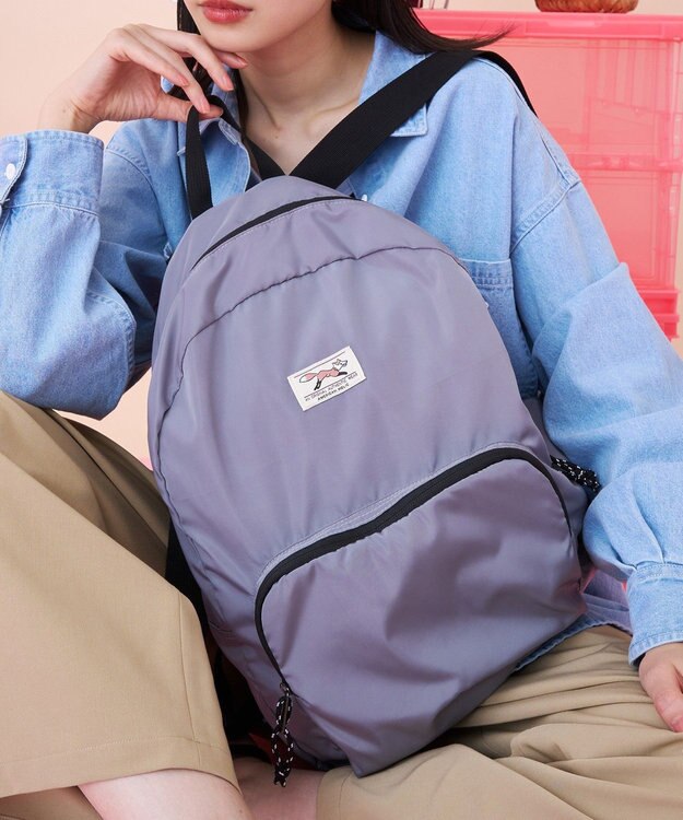 AMERICAN HOLIC 【PENNEY'S】パッカブルリュックサック Gray