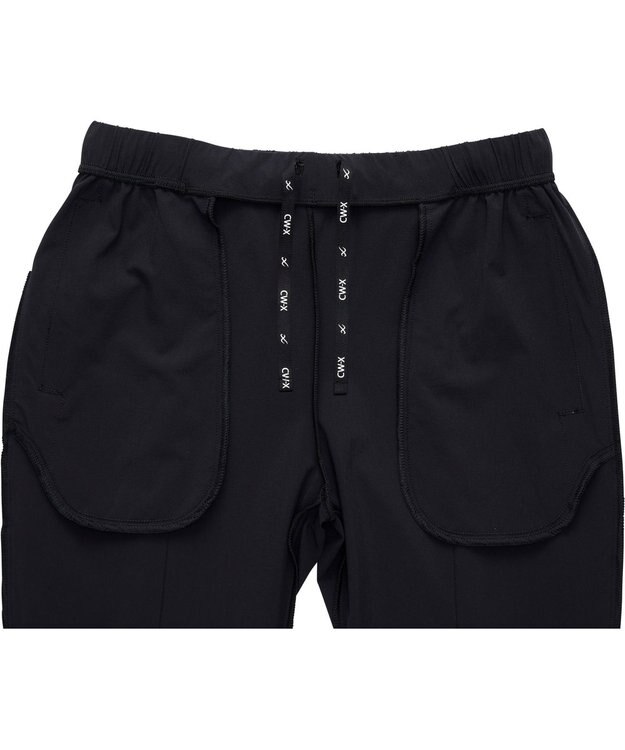CW-X 【WOMEN】 CW-X レディース ハーフパンツ はっ水(本体) 調節可能なウエストひもつき UVカット率90％以上（本体） ボトムス セミロング(7分丈) スポーツ DHY207 /ワコール ブラック